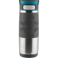 Calperia 470 ml Sızdırmaz Vakum Yalıtımlı Termos Bardak - Gri