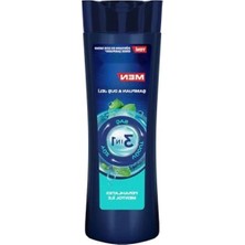 Calperia 3'ü 1 Arada Ferahlatıcı Saç ve Vücut Temizleme Ürünü, 350 ml