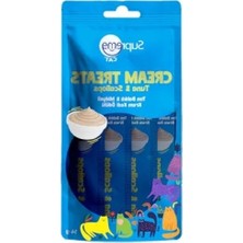 Calperia Sıvı Kedi Ödül Maması - Ton Balıklı ve Deniz Ürünlü 4X14 gr