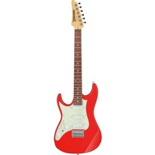 Calperia Yüksek Kaliteli Elektro Gitar - Vermilion Renk