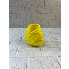 General Sarı Hoodie Kalemlik 10X10 cm Masa Üstü Düzenleyici
