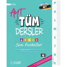 Palme Yayınevi Hazırlık Yks Ayt Tüm Dersler Aylık Soru Fasikülleri Sayısal