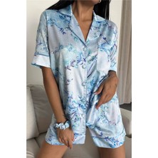 Coccolarsi Colori Del Mondo Saten Kısa Pijama Takımı CDM2382