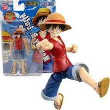 Calperia 13 cm Yüksekliğinde Poz Verme Özellikli Luffy Figürü