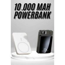General Magsafe Hızlı Şarj 10.000 Mah Wireless Şarj Powerbank Android ve Ios Uyumlu