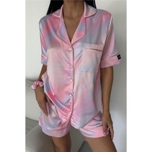 Coccolarsi Colori Del Mondo Saten Kısa Pijama Takımı CDM2381