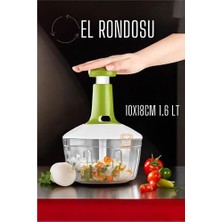 General Turk Pratik El Rondosu Üstten Basmalı 1.6 Litre 10X18CM