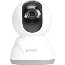 General S-Lınk SL-IND02 Ev/bebek Güvenlik Kamerası Wifi 3mpix 3.6mm Lens 10M. Gece Görüşü Hareket Algılama Iki Yönlü Ses Micro Sd Kartlı Tuya YAZILIM(1923)