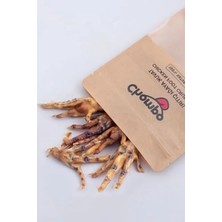 Calperia 100% Doğal Kurutulmuş Tavuk Ayak - 10 Adet Ödül Maması