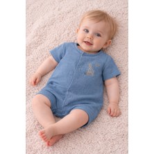 Necix's Erkek Bebek Yazlık Müslin Tulum 0- 6 Ay 5513 5514