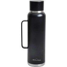 Calperia 1500ML Kapasiteli Çift Katmanlı Termos, Siyah