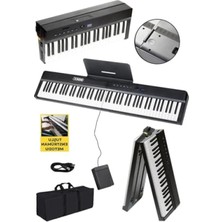 Calperia Katlanır Taşınabilir Dijital Piyano - Yüksek Kalite