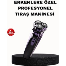 Şarjlı Saç ve Sakal Tıraş Makinesi Kablosuz Kompakt Tasarımlı