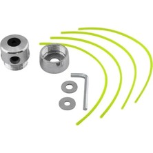 Calperia Ikili Çift Yönlü Kesici Başlık, Metal Misinalı