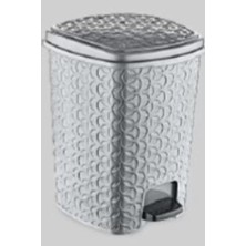 General Rattan Star Pedallı Çöp Kovası 12 Lt. ROYALEKS-E248