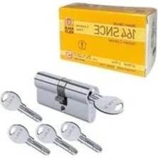 Calperia 68MM Kapı Kilidi Göbeği, 5 Anahtarlı Nikel Kaplama