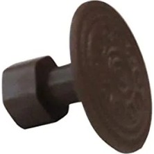 Calperia 5'li Yuvarlak Kahverengi Göçük Çektirme Mantar Seti