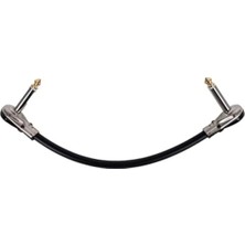 Calperia Dayanıklı Vintage Açılı Patch Kablosu 0,15M