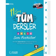  palme yayınevi hazırlık 11. sınıf tüm dersler aylık soru fasikülleri sayısal