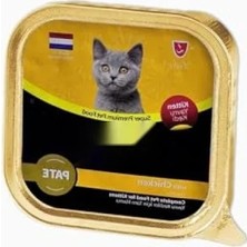 Calperia Yavru Kedi Için Organik Tavuk Etli Konserve – 85 gr