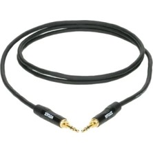 Calperia 3m Uzunluğunda Altın Uçlu Mini Jack Stereo Aux Kablo