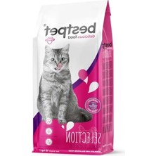 Calperia Tavuk Etli Kuru Mama, 15 Kg, Seçici Yetişkin Kediler Için