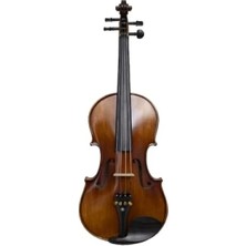 Calperia 3/4 Ölçüde Masif Keman, Güçlü Ses Kalitesi ve Ergonomik Tasarım