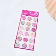 Tuba Toptaş Guguk Pembe Temalı 3D Pul Seti • Bullet Journal