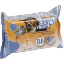 Calperia Pudra Kokulu Temizleme Mendili, Kedi ve Köpekler Için