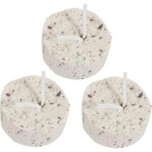 Calperia Küçük Boy 3'lü Beyaz Mineral Blok