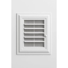 Calperia Estetik Tasarımlı Plastik Banyo Wc Havalandırma Menfezi (30X30 Cm)