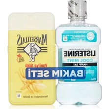 Calperia Vanilya Sütü Duş Jeli (250 Ml) + Ferahlatıcı Cool Mint Ağız Gargarası (250 Ml)
