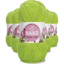 General 5 Adet Cotton Lüks Yelek Tunik Kazak Bluz Hırka Ipi Yünü Fıstık Yeşili 97567