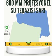 General Profesyonel 600 mm Su Terazisi Duvar ve Montaj Işleri Için