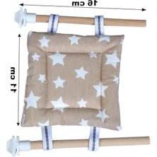 Calperia Yumuşak Dokulu Kuş Yatağı - 11 cm x 11 cm