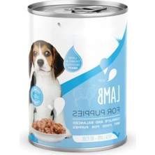 Calperia Yavru Köpekler Için Kuzu Etli Yaş Mama, 400 G x 12 Adet