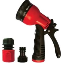 Calperia Çok Amaçlı Bahçe Sulama Tabancası Seti – 8 Fonksiyon, 3 Parça