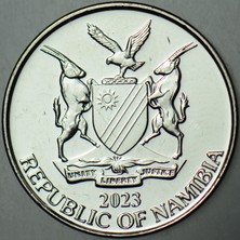 Banknoting Namibya 10 Cent 2023 Çil.