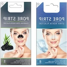 Calperia Siyah Nokta Karşıtı Gözenek Temizleyici Bandı - 12'li Paket