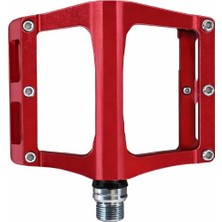 ForteGT Xbyc 501 Cnc Aliminyum Bilyalı Pedal Geniş Kırmızı