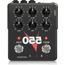 Calperia Çift Kanal Gitar Preamfi Pedalı, Ses Tonu Zenginleştirici