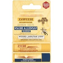 Calperia 2'li Doğal Lip Balm Seti (Balmumu + Vanilya)