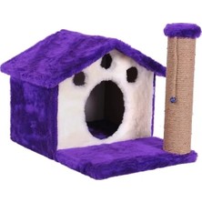 Calperia Mor Renkli Kedi Tırmalama Eşyası