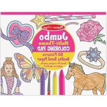 Calperia Pembe Dev Boyama Kitabı - 50 Sayfa