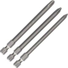 Calperia Ekstra Sert Tornavida Ucu Seti - 3 Parça, 89 mm Uzunluk