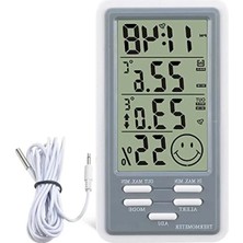 Calperia Kablolu Sıcaklık ve Nem Ölçer