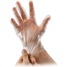 Calperia Şeffaf Vinil Eldiven - 100'LÜ Paket