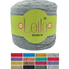 Leila Design Koyu Kırçıllı Gri Penye Ip Büyük Boy 650 gr Örgü Çanta Puset Ipi