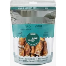 Calperia Doğal Çiğnemelik Dana Mini Kamış Köpek Ödül Maması 100 gr