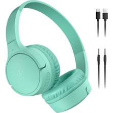 Calperia Kablosuz Çocuk Kulaklığı – 30 Saat Oynatma Süresi, Entegre Mikrofon